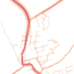 Daytime road noise heatmap for CM6 2PT