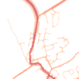 Daytime road noise heatmap for CM6 2PX