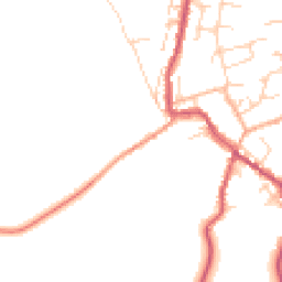 Daytime road noise heatmap for CM6 2PY