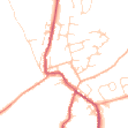 Daytime road noise heatmap for CM6 2QN