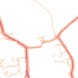 Daytime road noise heatmap for CM6 2SJ