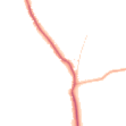 Daytime road noise heatmap for CM6 3EU