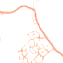 Daytime road noise heatmap for CM6 3FH