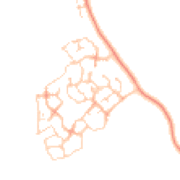 Daytime road noise heatmap for CM6 3FW