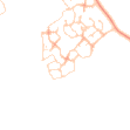 Daytime road noise heatmap for CM6 3GD