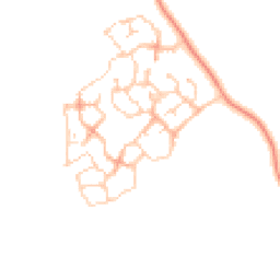 Daytime road noise heatmap for CM6 3GR