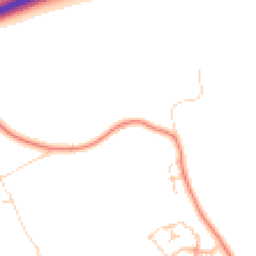 Daytime road noise heatmap for CM6 3HN