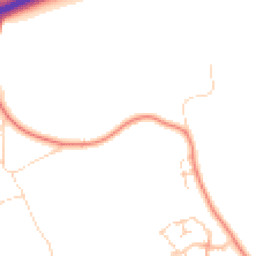 Daytime road noise heatmap for CM6 3HW