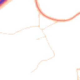 Daytime road noise heatmap for CM6 3HX