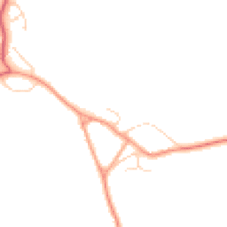 Daytime road noise heatmap for CM6 3NW