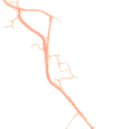 Daytime road noise heatmap for CM6 3RQ