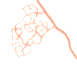 Daytime road noise heatmap for CM6 3UN