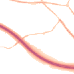Night-time road noise heatmap for CM6 4AF