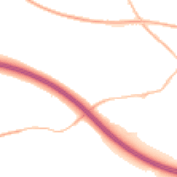 Night-time road noise heatmap for CM6 4AN