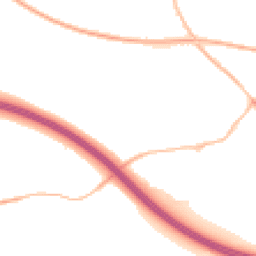 Night-time road noise heatmap for CM6 4AS