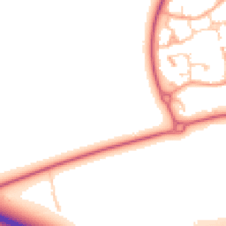 Daytime road noise heatmap for CM6 4DF