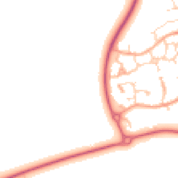 Daytime road noise heatmap for CM6 4FY
