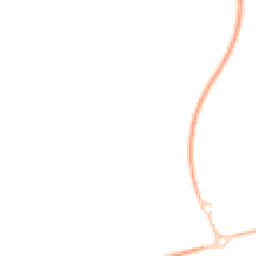 Night-time road noise heatmap for CM6 4FZ