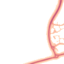Daytime road noise heatmap for CM6 4GW