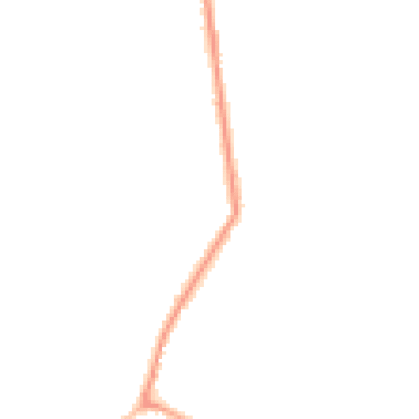 Night-time road noise heatmap for CM9 4BQ