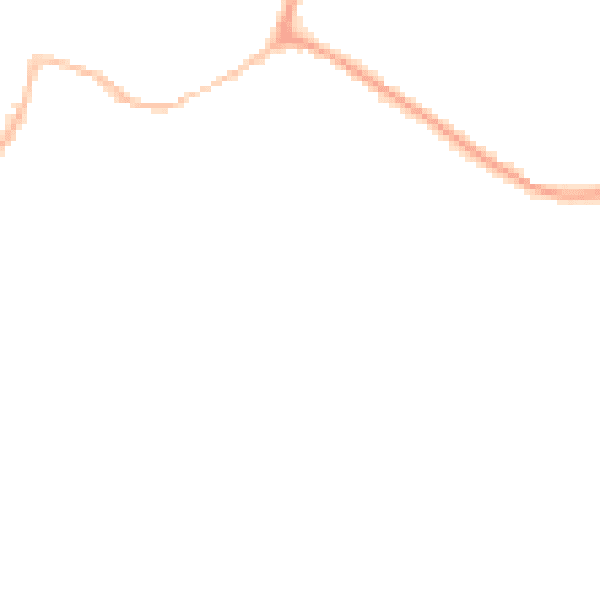 Night-time road noise heatmap for CM9 4BU