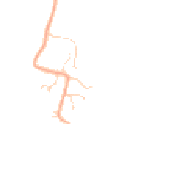 Daytime road noise heatmap for CM9 4SE