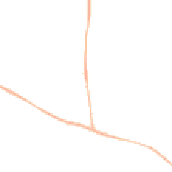 Night-time road noise heatmap for CM9 4ST