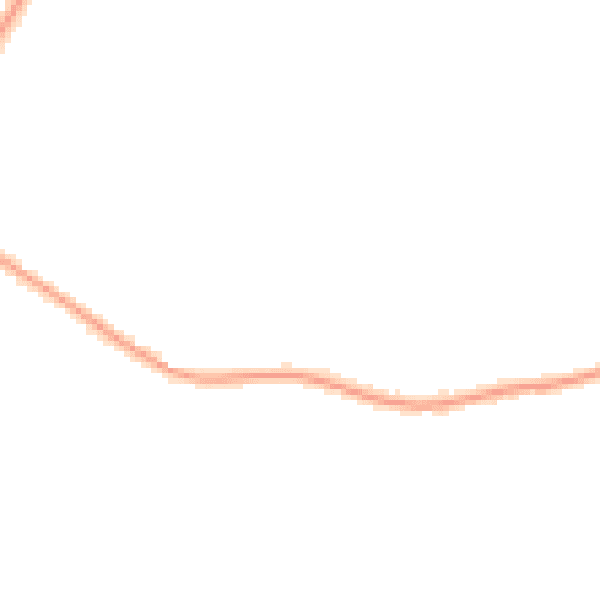 Night-time road noise heatmap for CM9 4YY