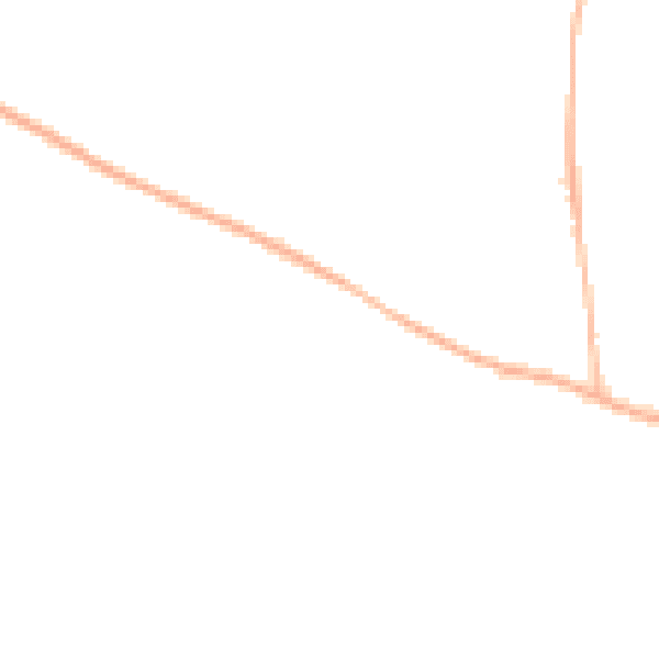 Night-time road noise heatmap for CM9 6FR