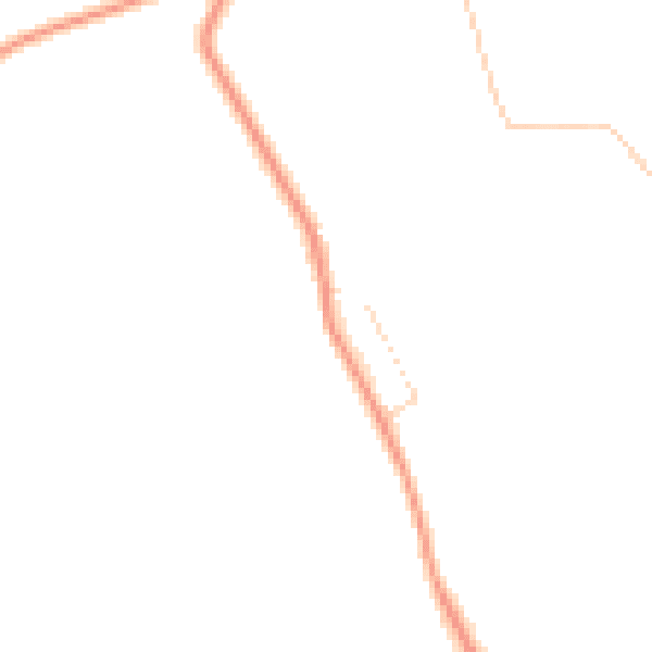 Daytime road noise heatmap for CM9 6PB