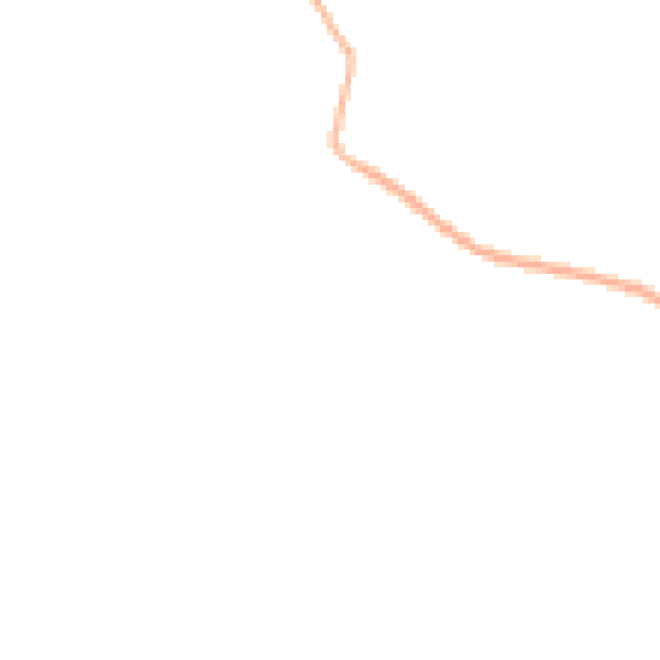 Night-time road noise heatmap for CM9 8AA