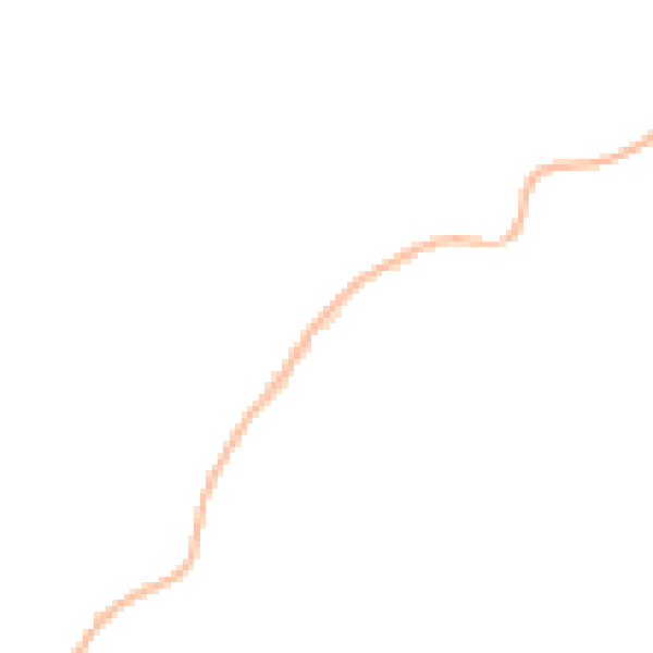 Night-time road noise heatmap for CM9 8BG
