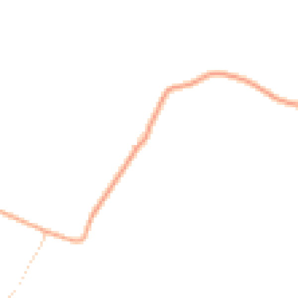 Daytime road noise heatmap for CM9 8NS