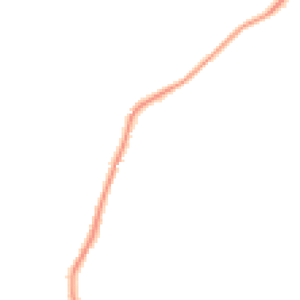 Night-time road noise heatmap for CM9 8PB