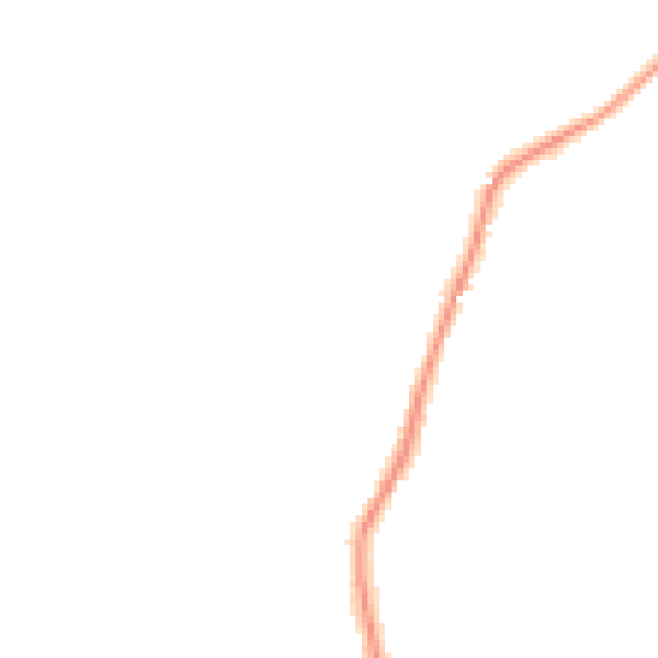 Night-time road noise heatmap for CM9 8QA