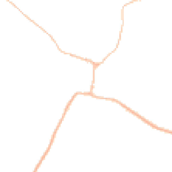 Night-time road noise heatmap for CM9 8SJ
