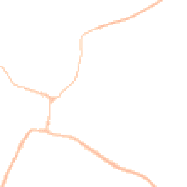 Night-time road noise heatmap for CM9 8TL