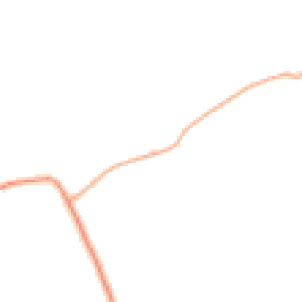 Daytime road noise heatmap for CM9 8TP