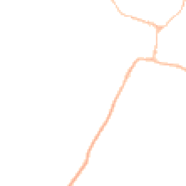 Night-time road noise heatmap for CM9 8TU