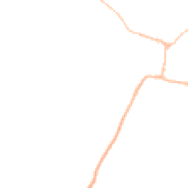 Night-time road noise heatmap for CM9 8UF