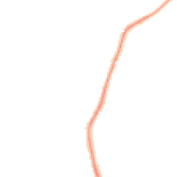 Night-time road noise heatmap for CM9 8UT