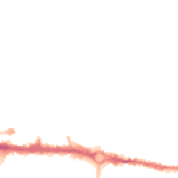 Night-time road noise heatmap for CO1 1FA