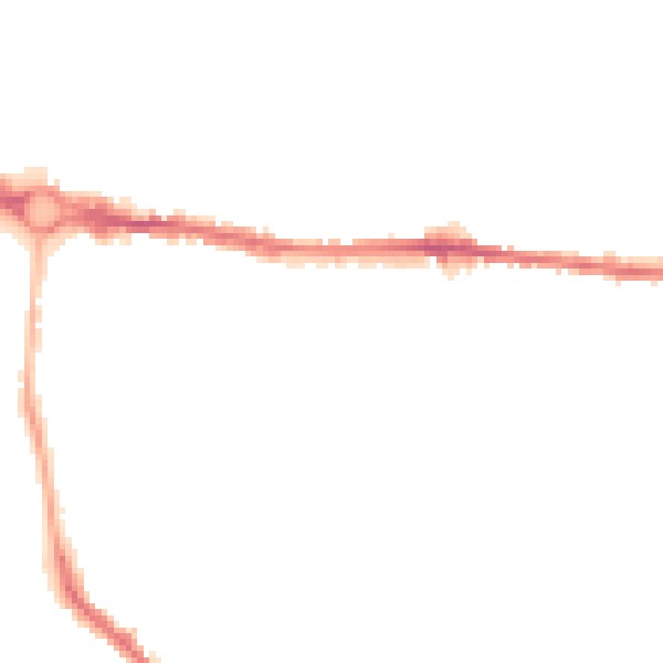 Night-time road noise heatmap for CO1 2BL