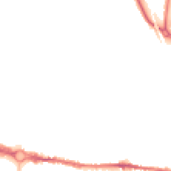 Night-time road noise heatmap for CO1 2GE