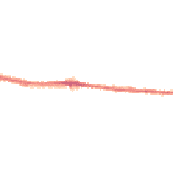 Night-time road noise heatmap for CO1 2LL