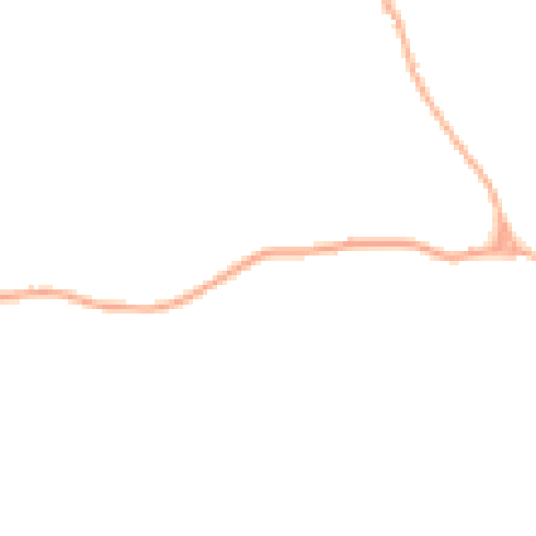 Daytime road noise heatmap for CO10 0AD