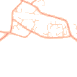 Daytime road noise heatmap for CO10 0AF