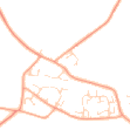 Daytime road noise heatmap for CO10 0AN