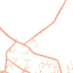 Daytime road noise heatmap for CO10 0DJ