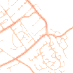 Daytime road noise heatmap for CO10 0FA